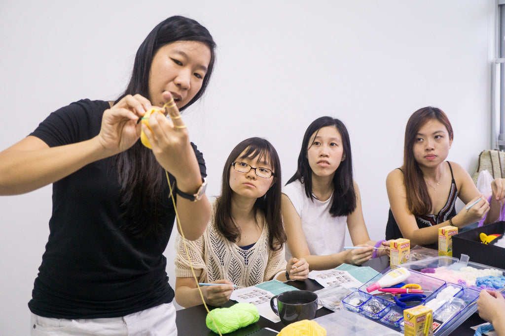 More Bachelorette Amigurumi Workshops Executed in Singapore!