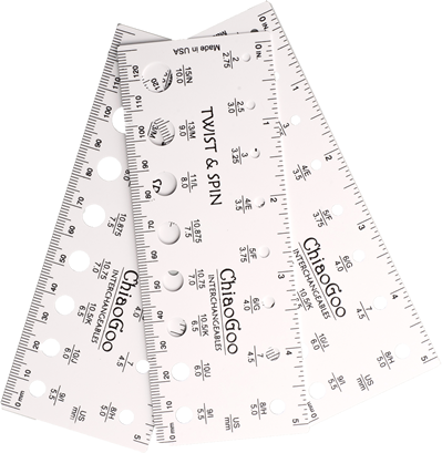 Chiaogoo needle gauge 13cm/5"