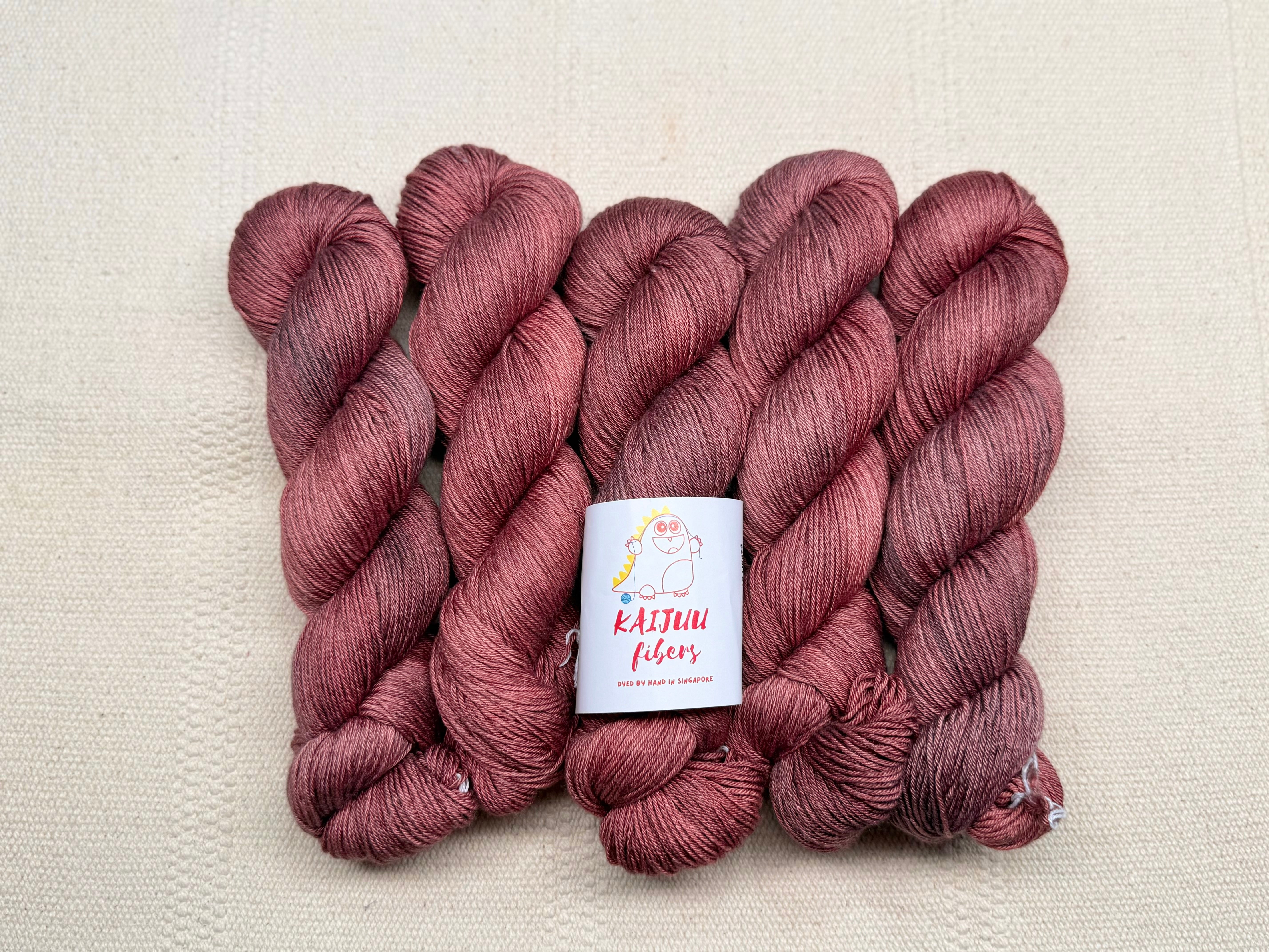 Hand Dyed Yarn by KAIJUU Fibers 2025 Sep Batch