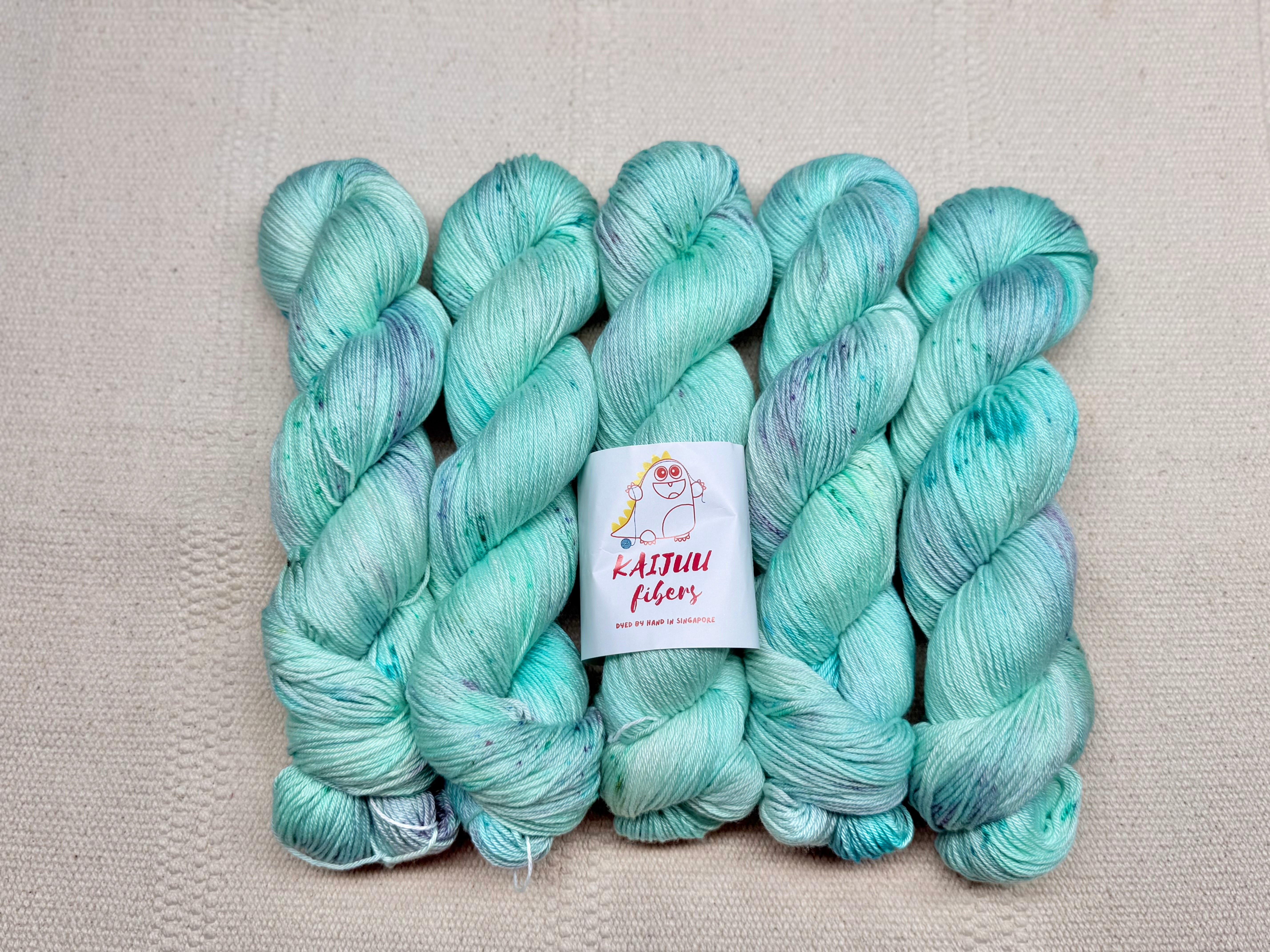 Hand Dyed Yarn by KAIJUU Fibers 2025 Sep Batch