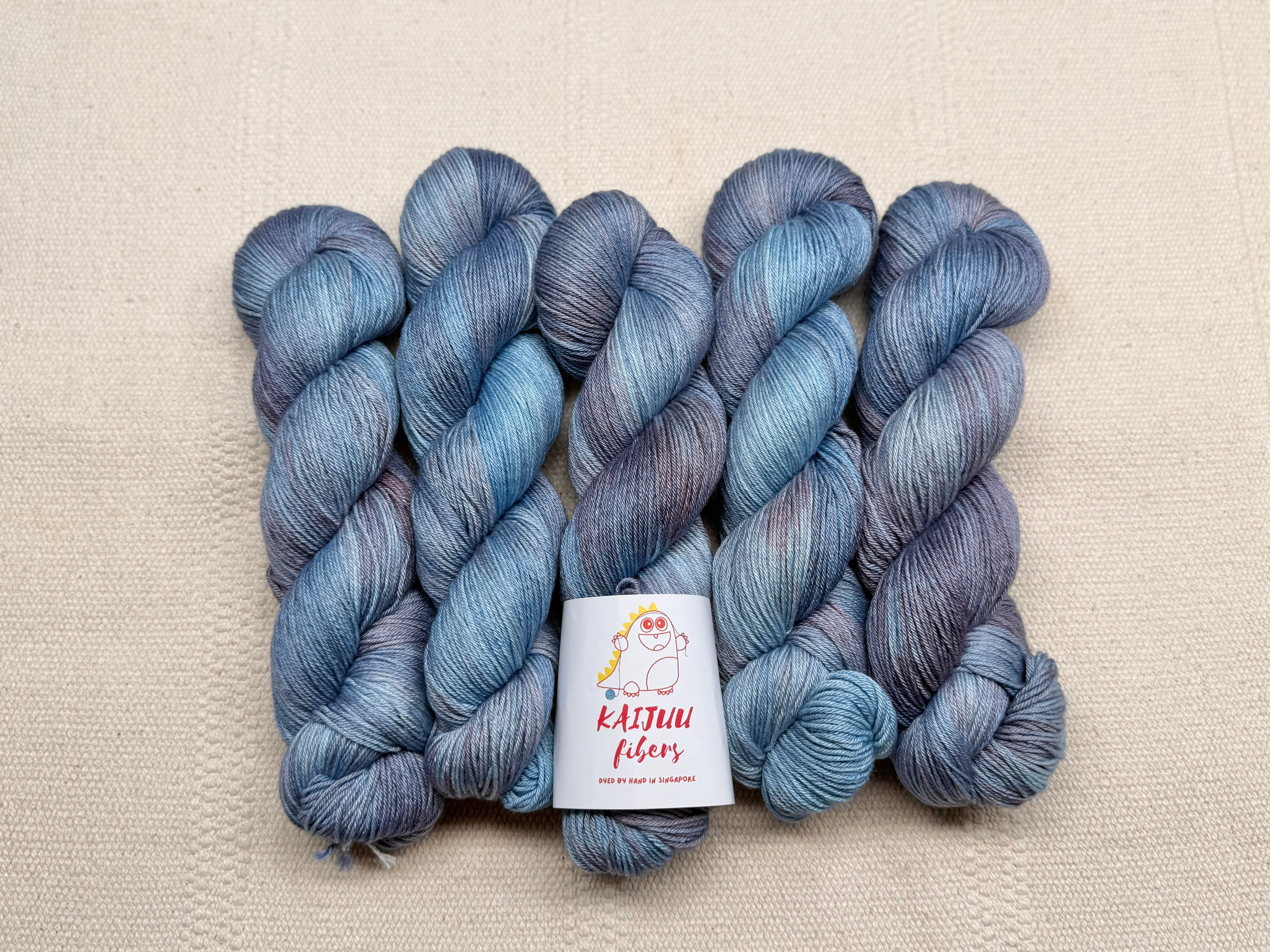 Hand Dyed Yarn by KAIJUU Fibers 2025 Sep Batch