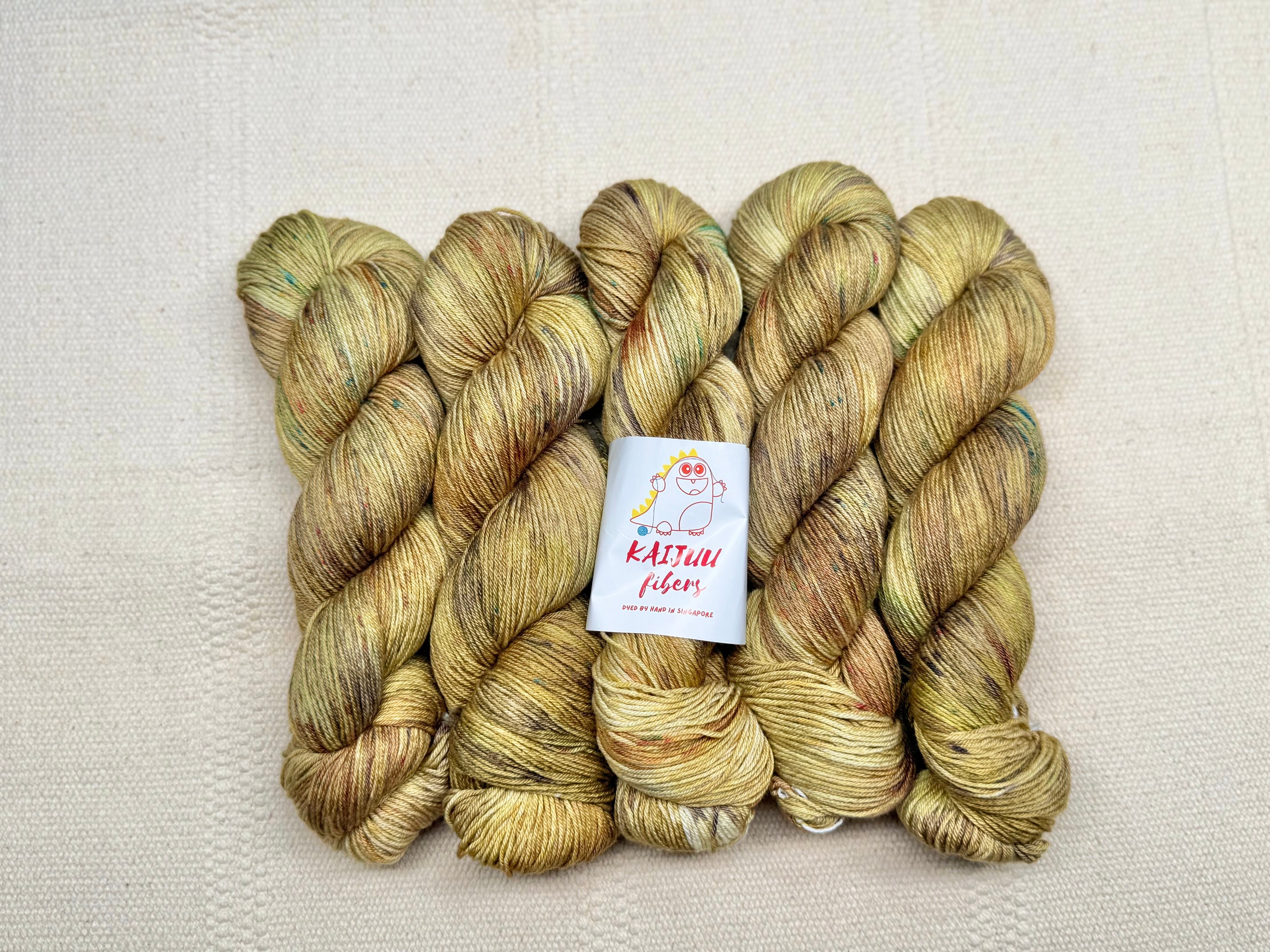 Hand Dyed Yarn by KAIJUU Fibers 2025 Sep Batch