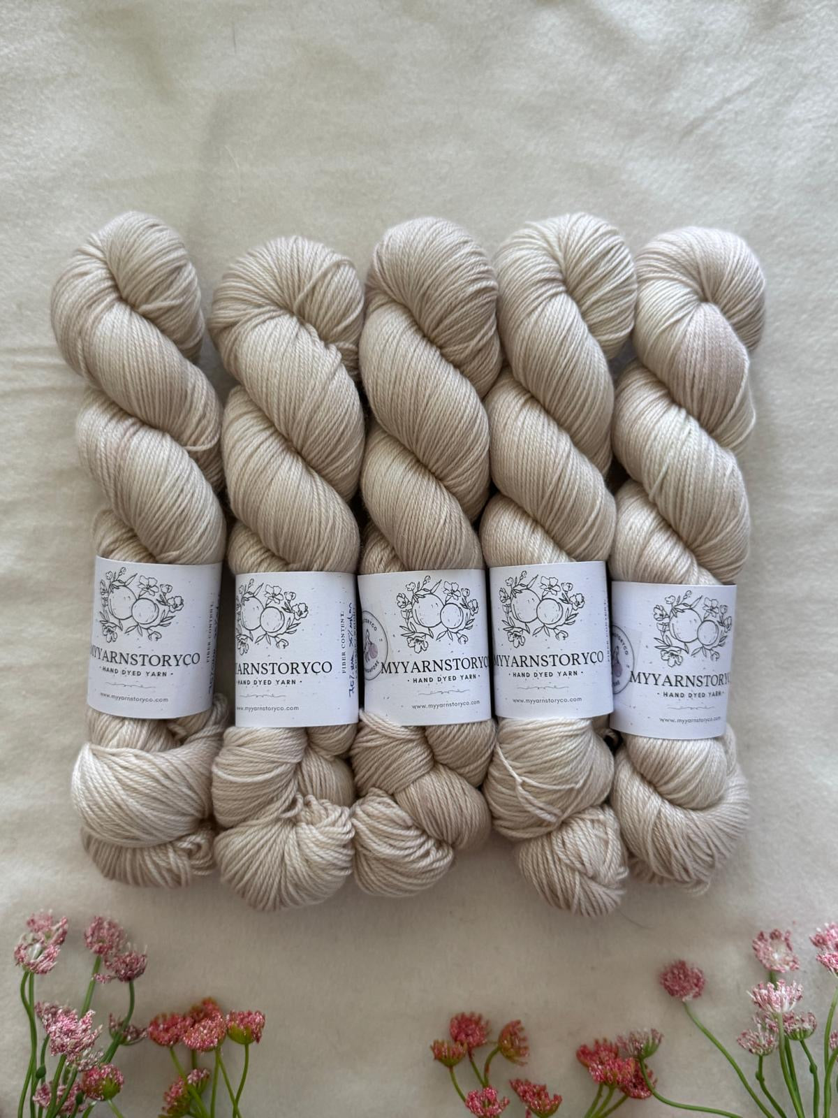 Hand Dyed Yarn by Myyarnstoryco 2025 May Batch