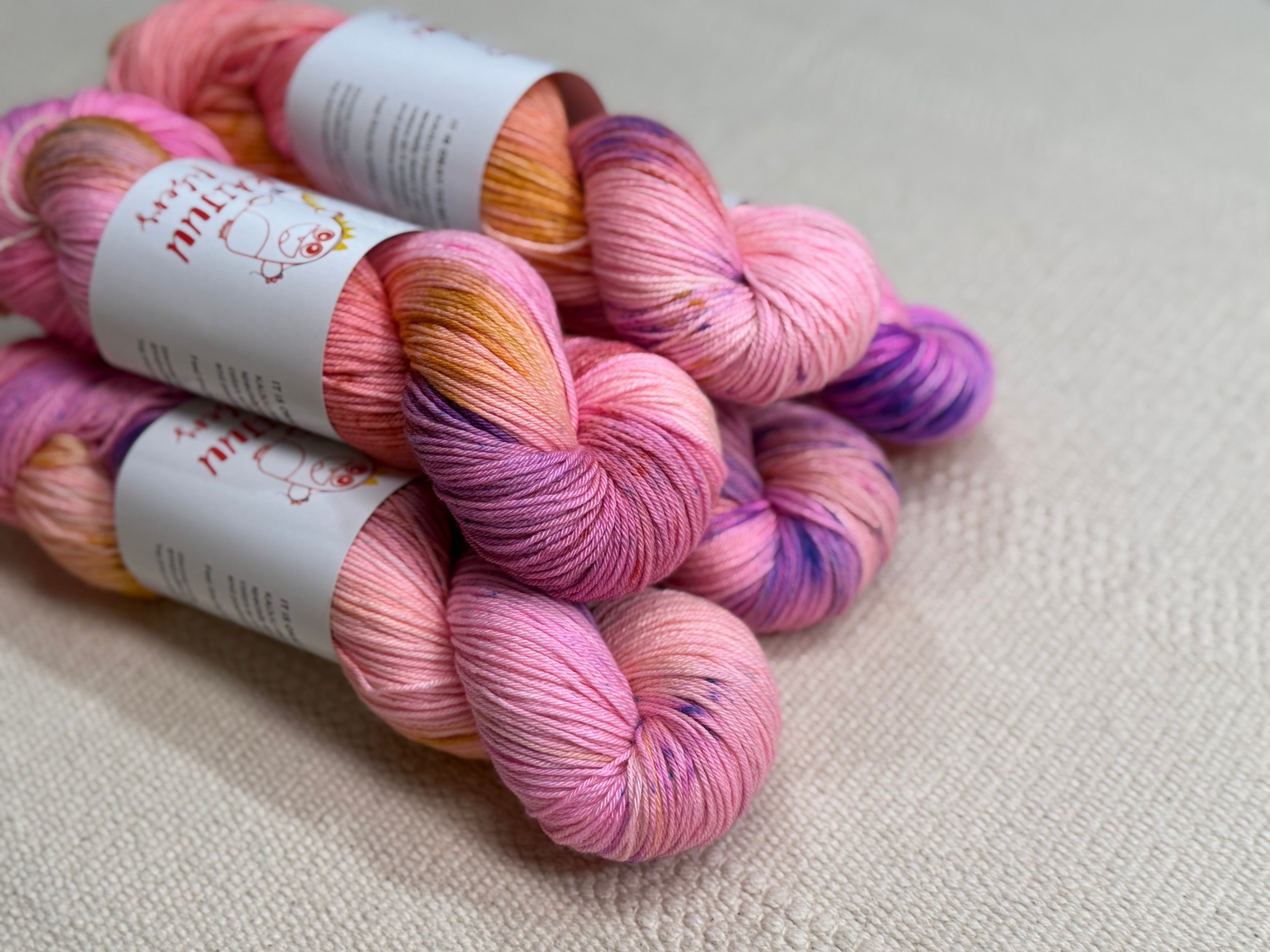 Hand Dyed Yarn by KAIJUU Fibers 2025 Sep Batch