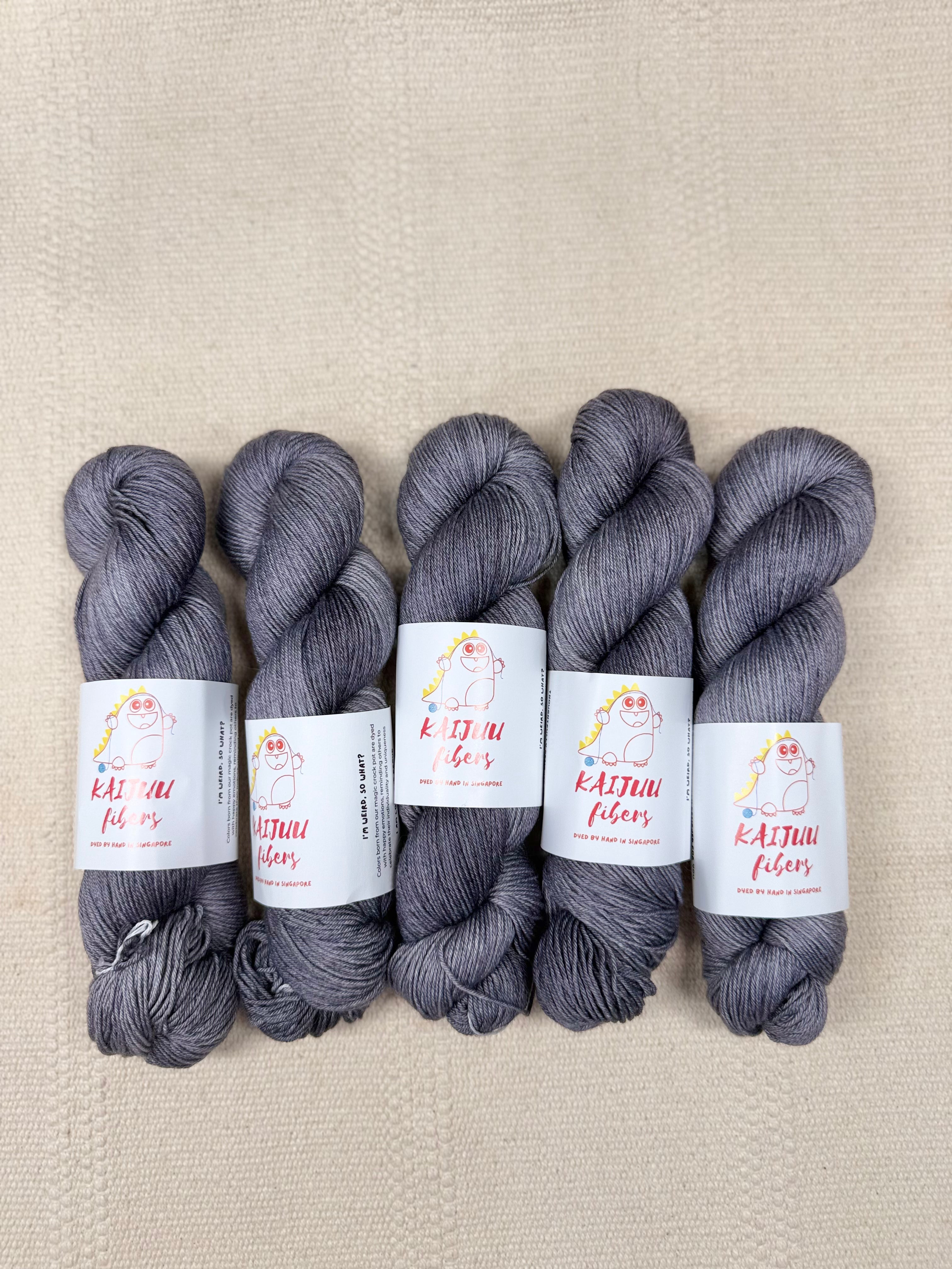 Hand Dyed Yarn by KAIJUU Fibers 2025 Sep Batch