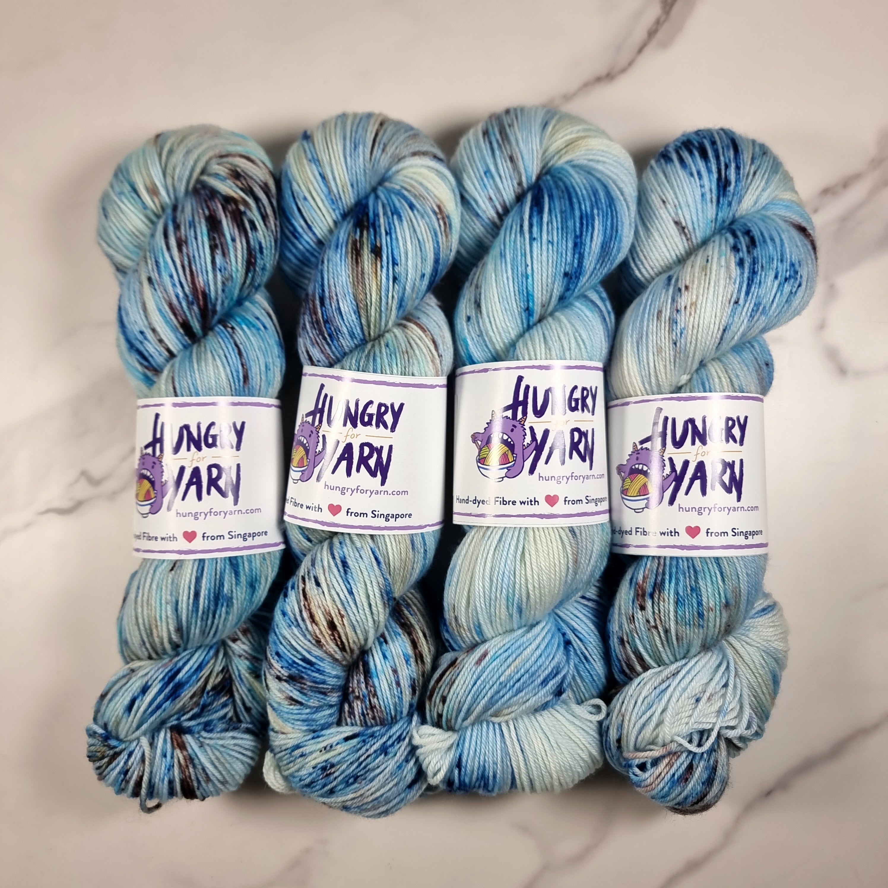 Hand Dyed Yarn by HungryForYarn 2025 Sep Batch