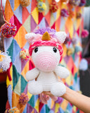 Yuni Chan the Unicorn Amigurumi Pattern & Kit