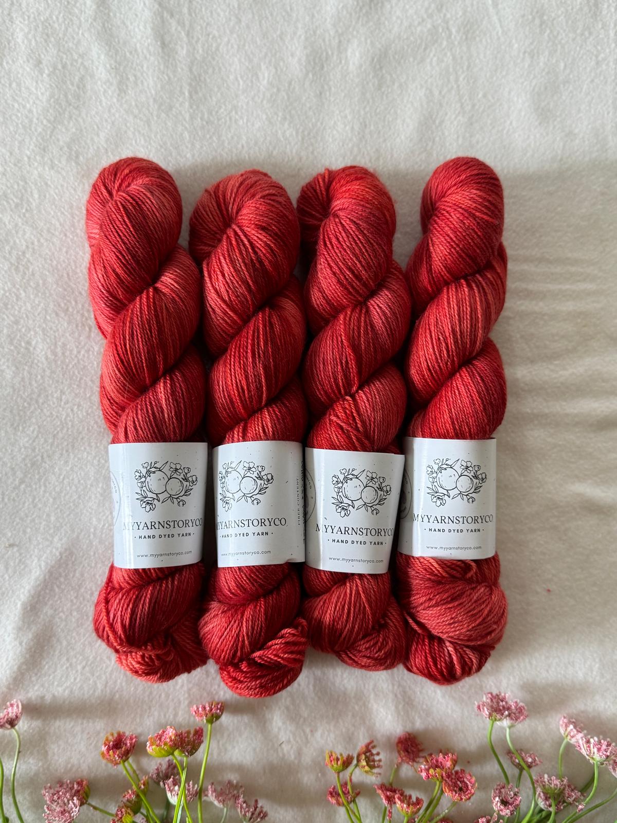 Hand Dyed Yarn by Myyarnstoryco 2025 Apr Batch