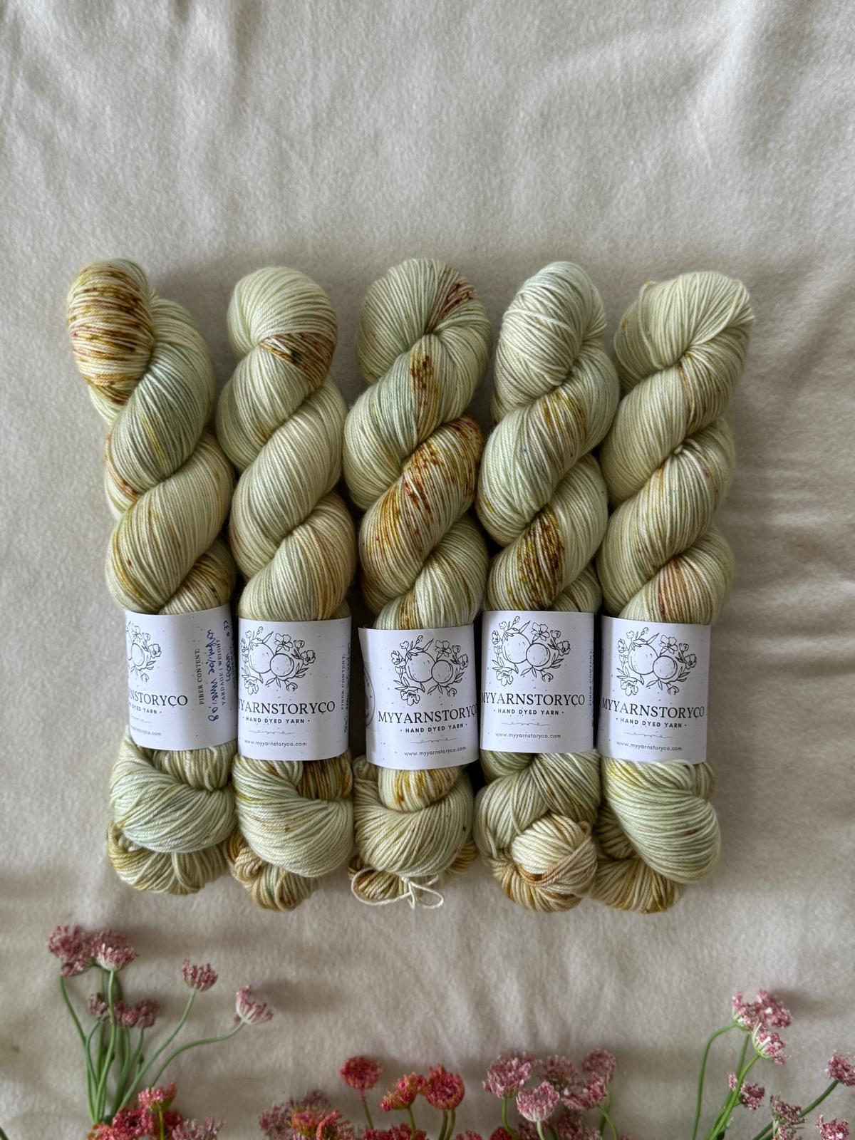 Hand Dyed Yarn by Myyarnstoryco 2025 Apr Batch
