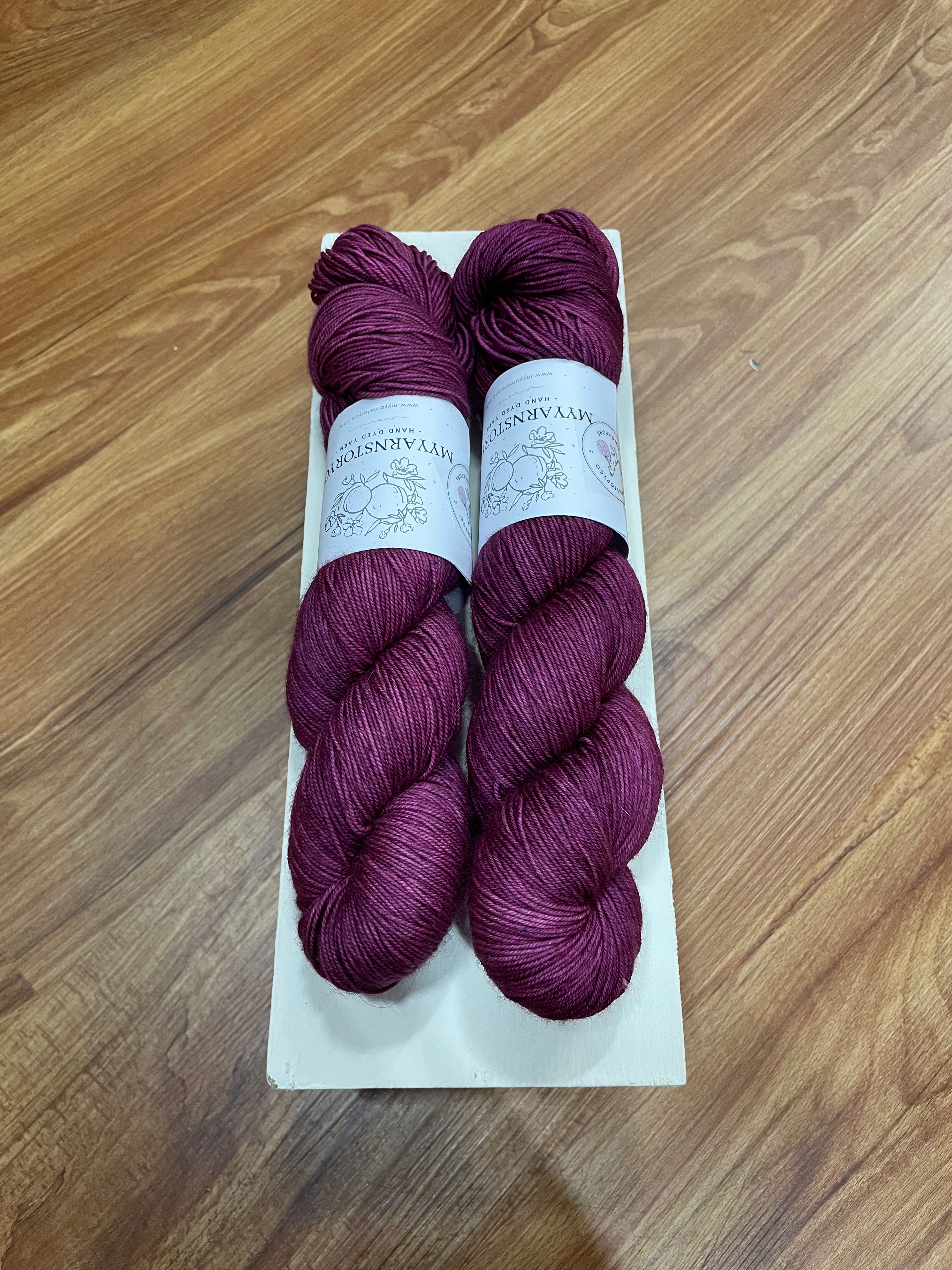 Hand Dyed Yarn by Myyarnstoryco 2025 Apr Batch