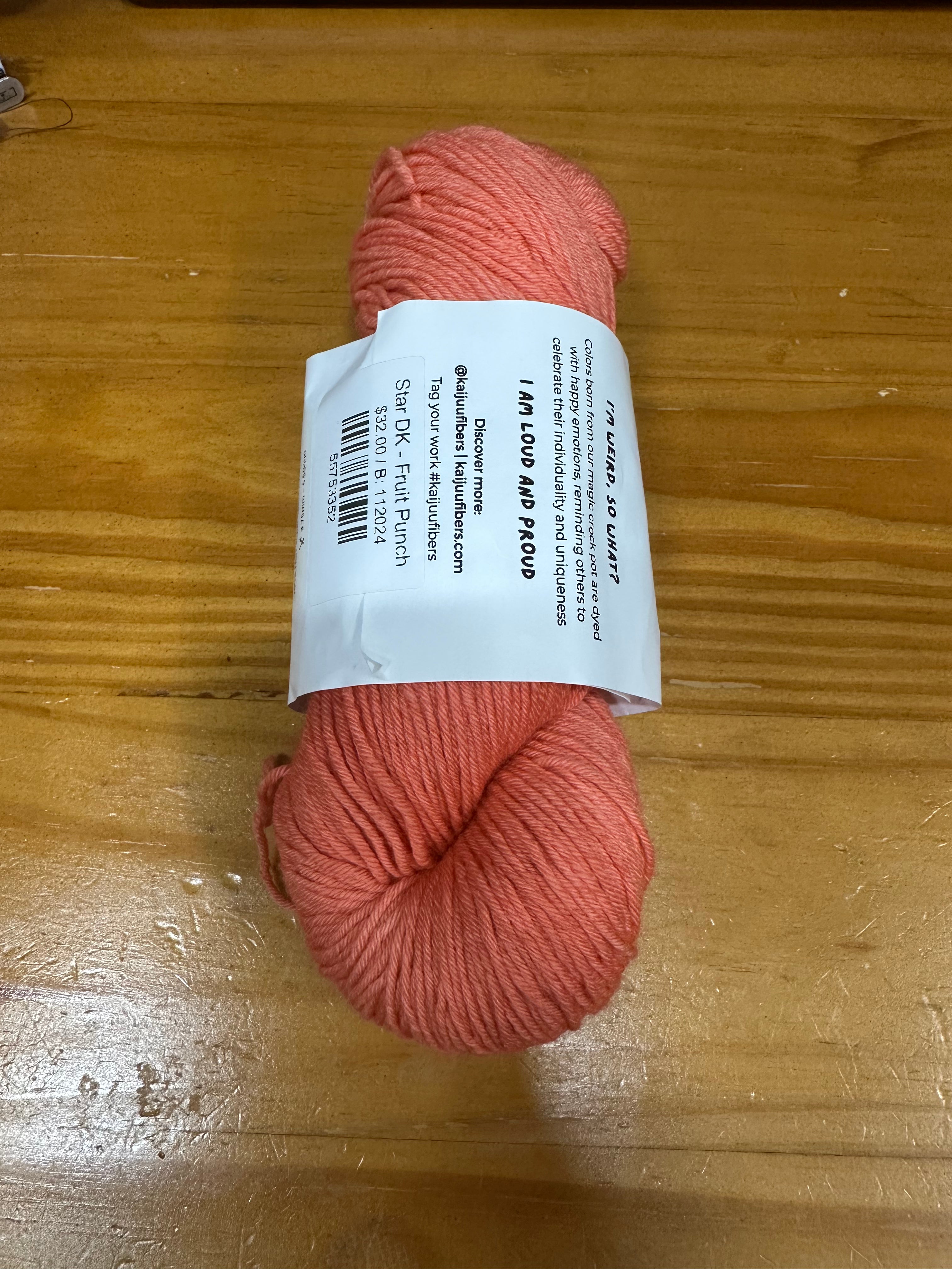 Hand Dyed Yarn by KAIJUU Fibers 2024 Dec Batch