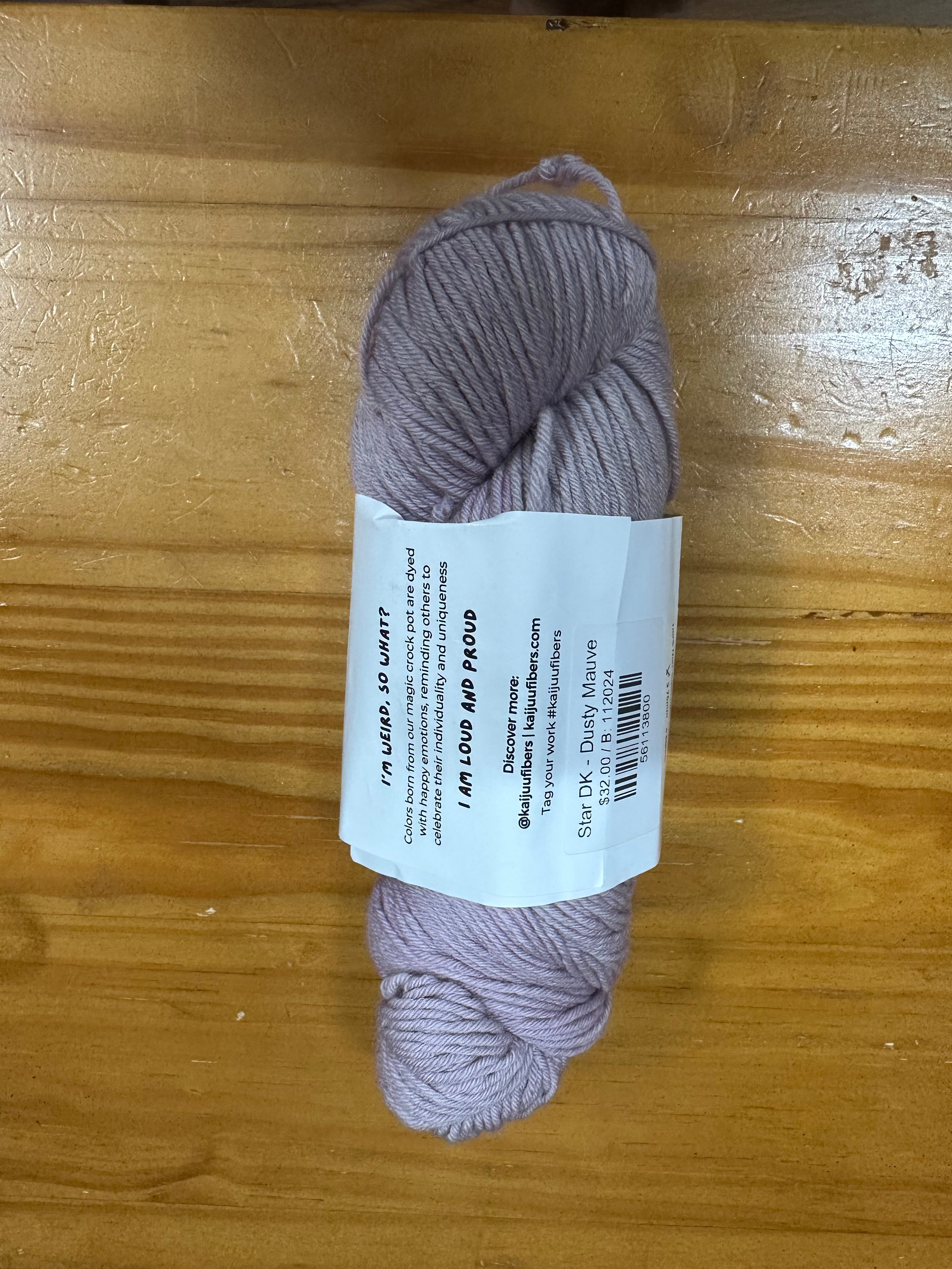 Hand Dyed Yarn by KAIJUU Fibers 2024 Dec Batch