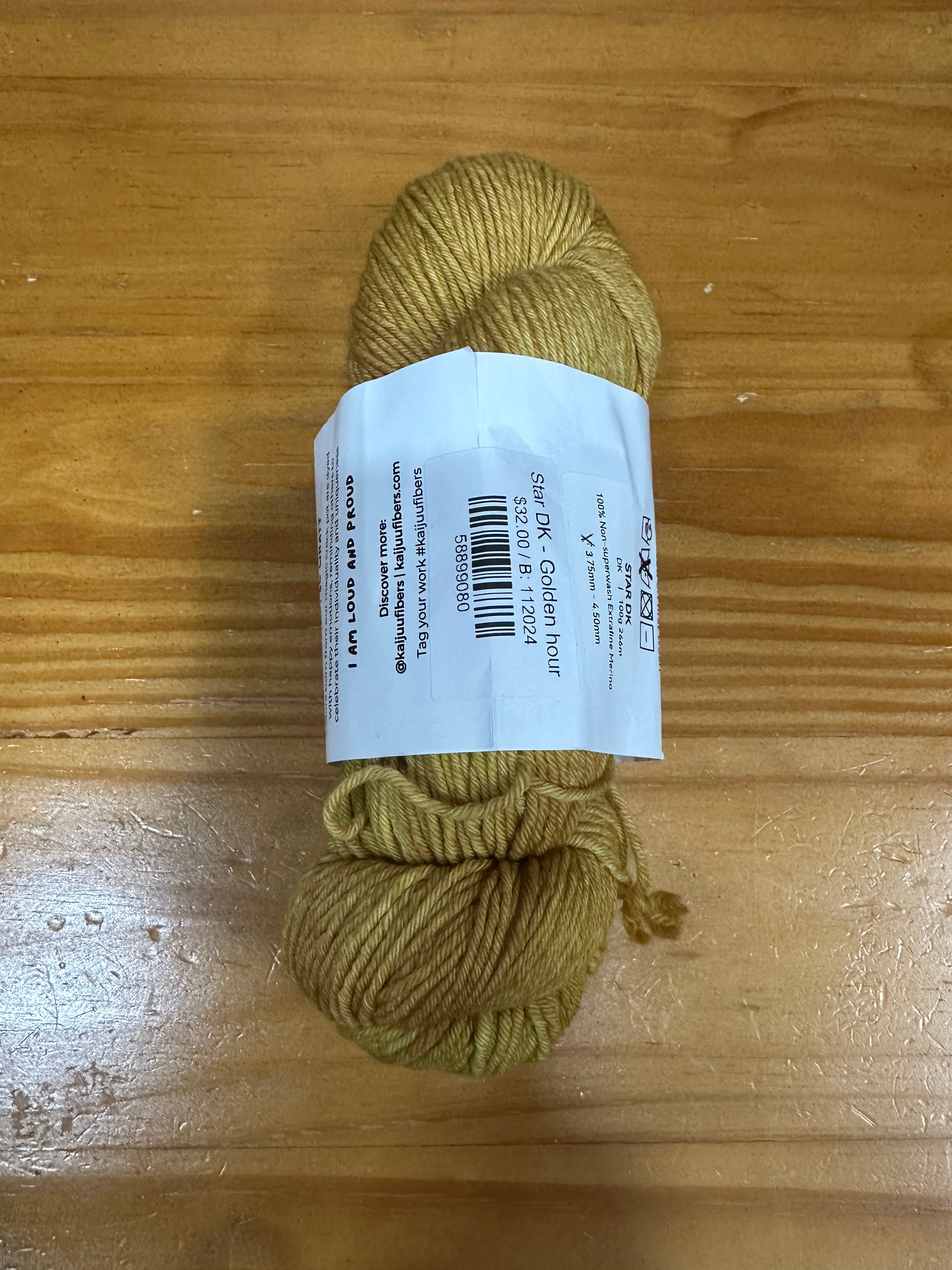 Hand Dyed Yarn by KAIJUU Fibers 2024 Dec Batch