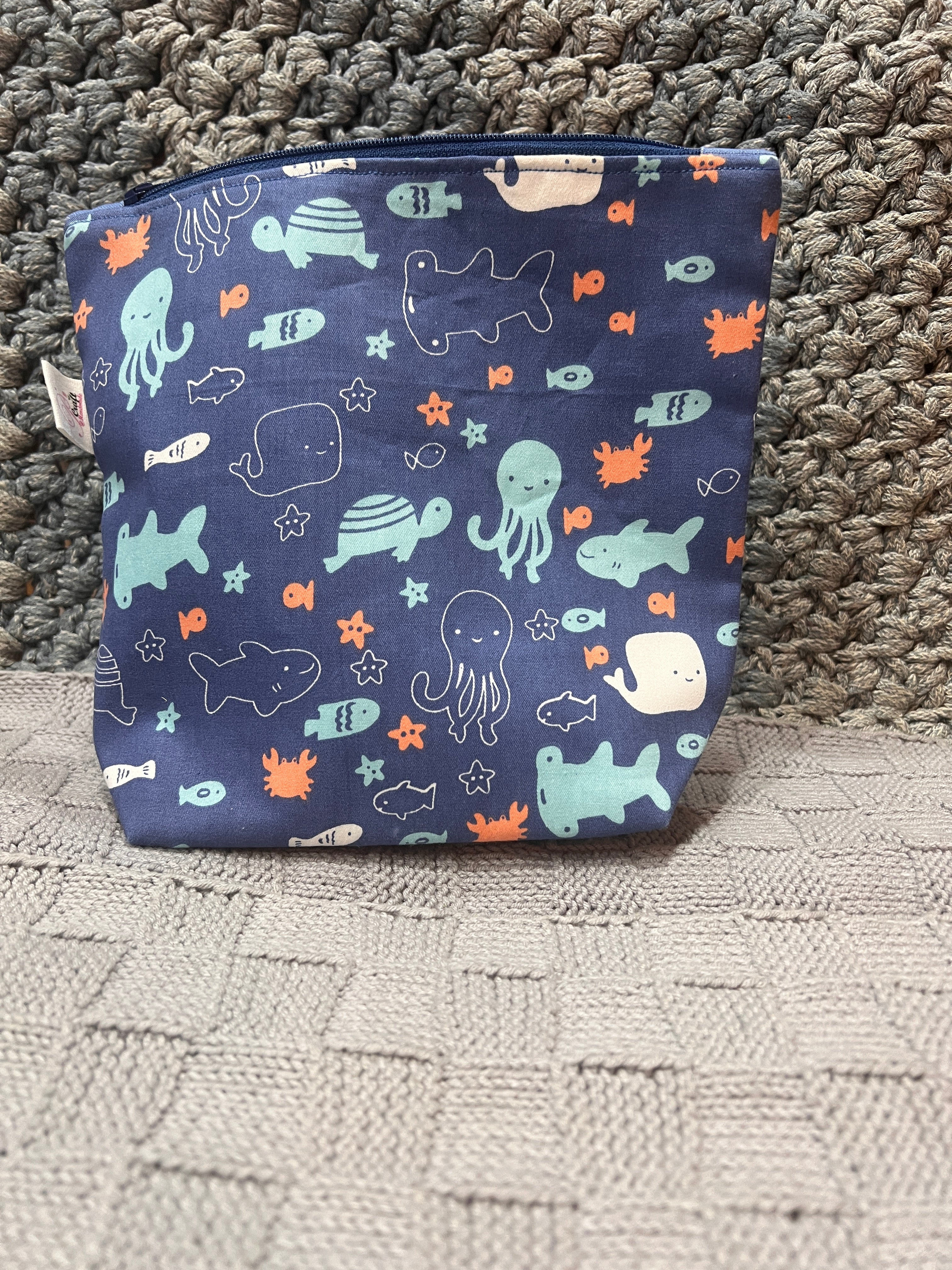 Artisan Pouch for crochet and knitting by PCraft Collection April Batch
