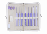 Tulip Etimo Murasaki Crochet Hook with Cushion Grip Set
