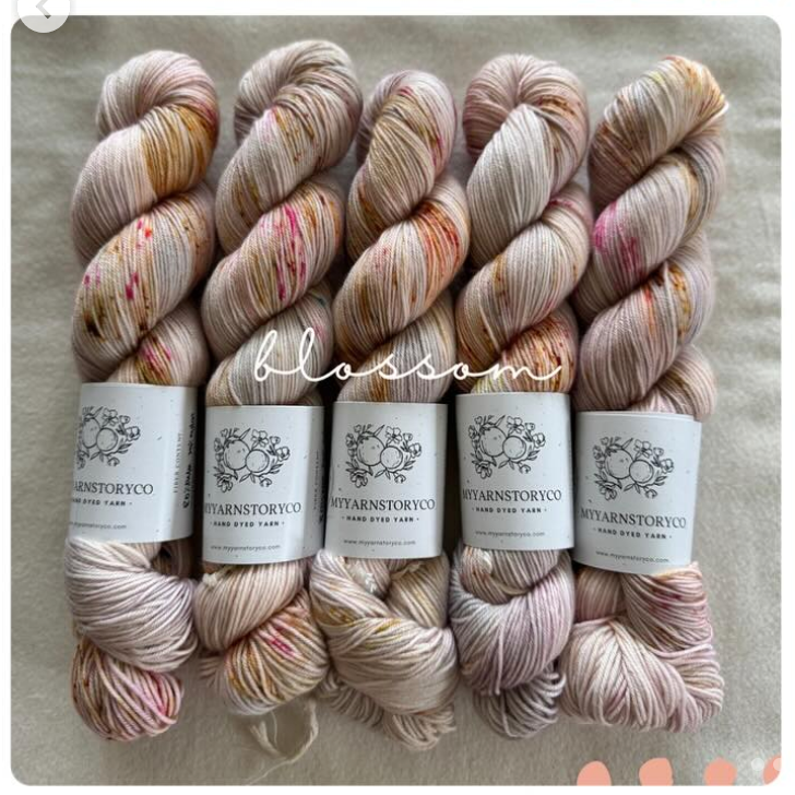 Hand Dyed Yarn by Myyarnstoryco 2025 Jan Batch