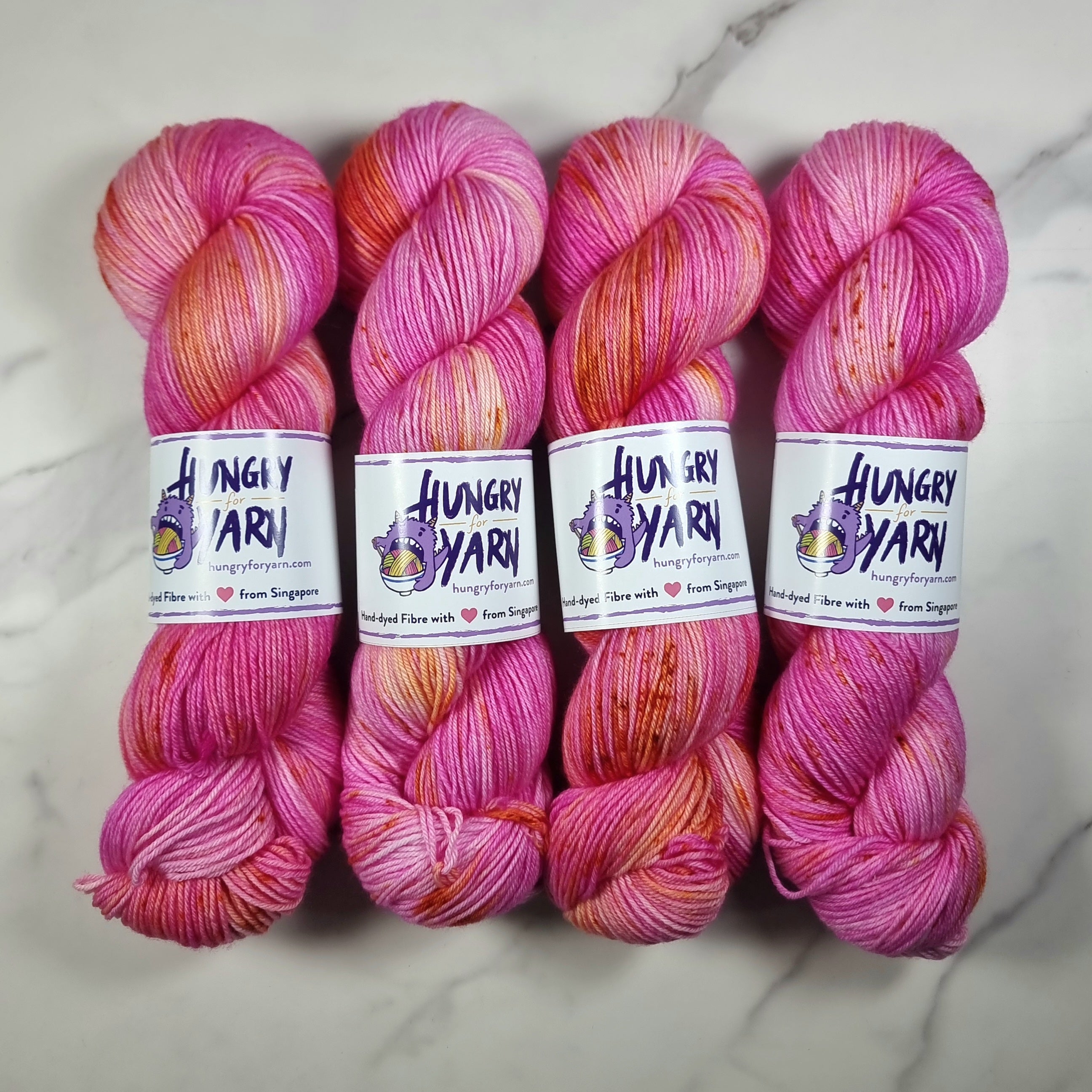 Hand Dyed Yarn by HungryForYarn 2025 Sep Batch