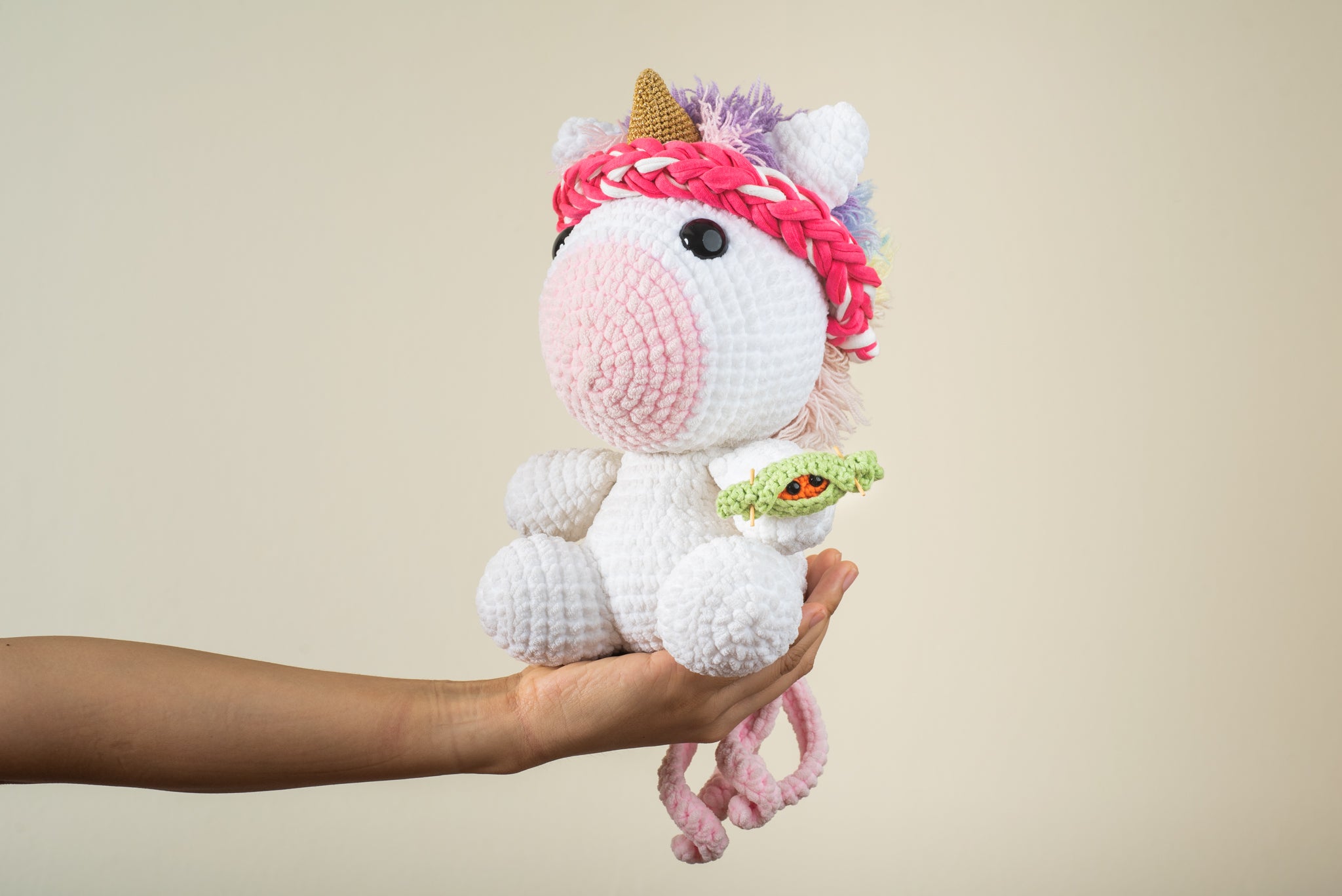 Yuni Chan the Unicorn Amigurumi Pattern & Kit