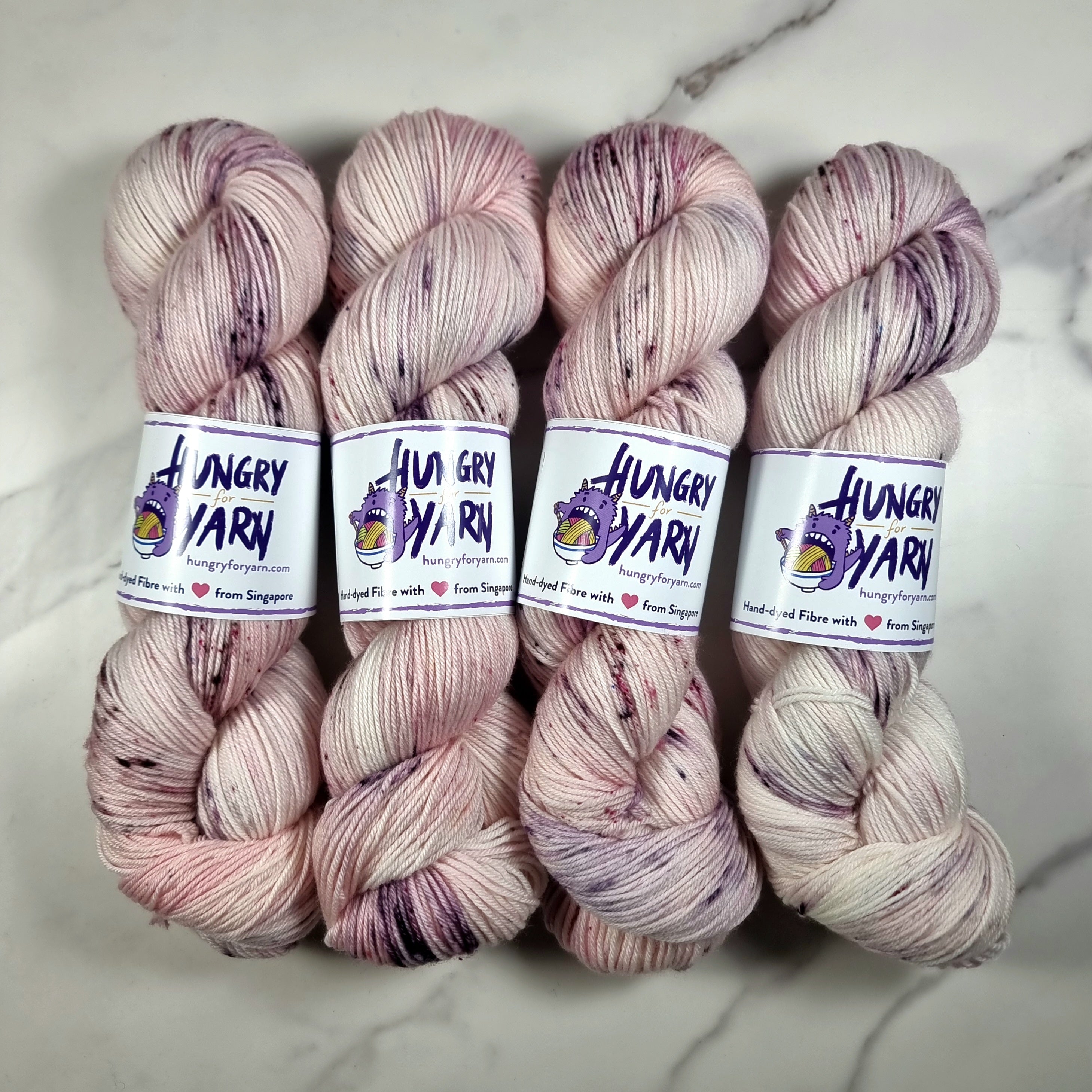 Hand Dyed Yarn by HungryForYarn 2025 Sep Batch