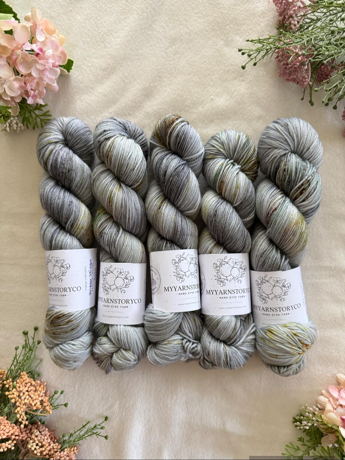 Hand Dyed Yarn by Myyarnstoryco 2025 June Batch