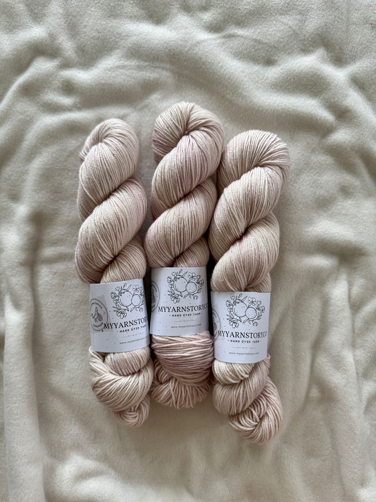 Hand Dyed Yarn by Myyarnstoryco 2025 August Batch
