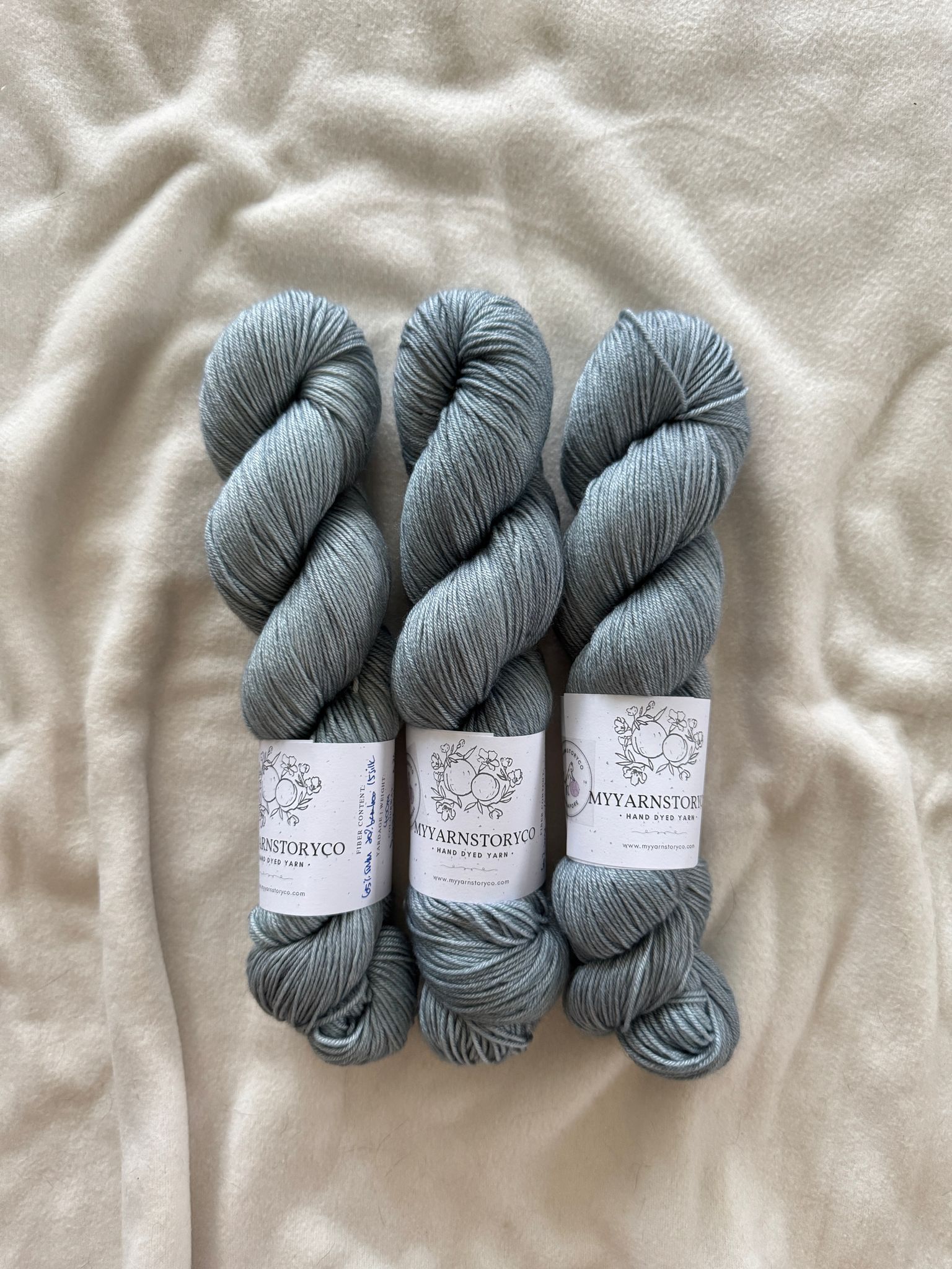 Hand Dyed Yarn by Myyarnstoryco 2025 August Batch