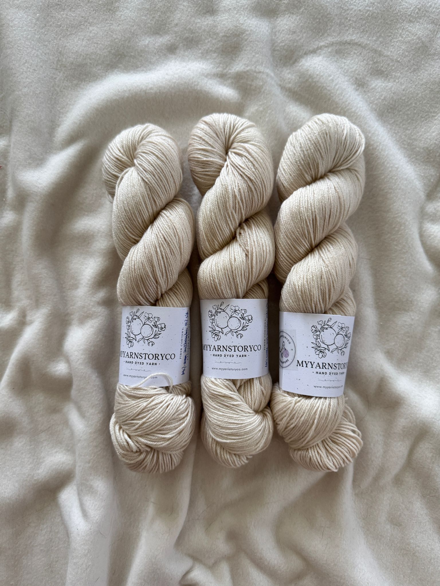 Hand Dyed Yarn by Myyarnstoryco 2025 August Batch