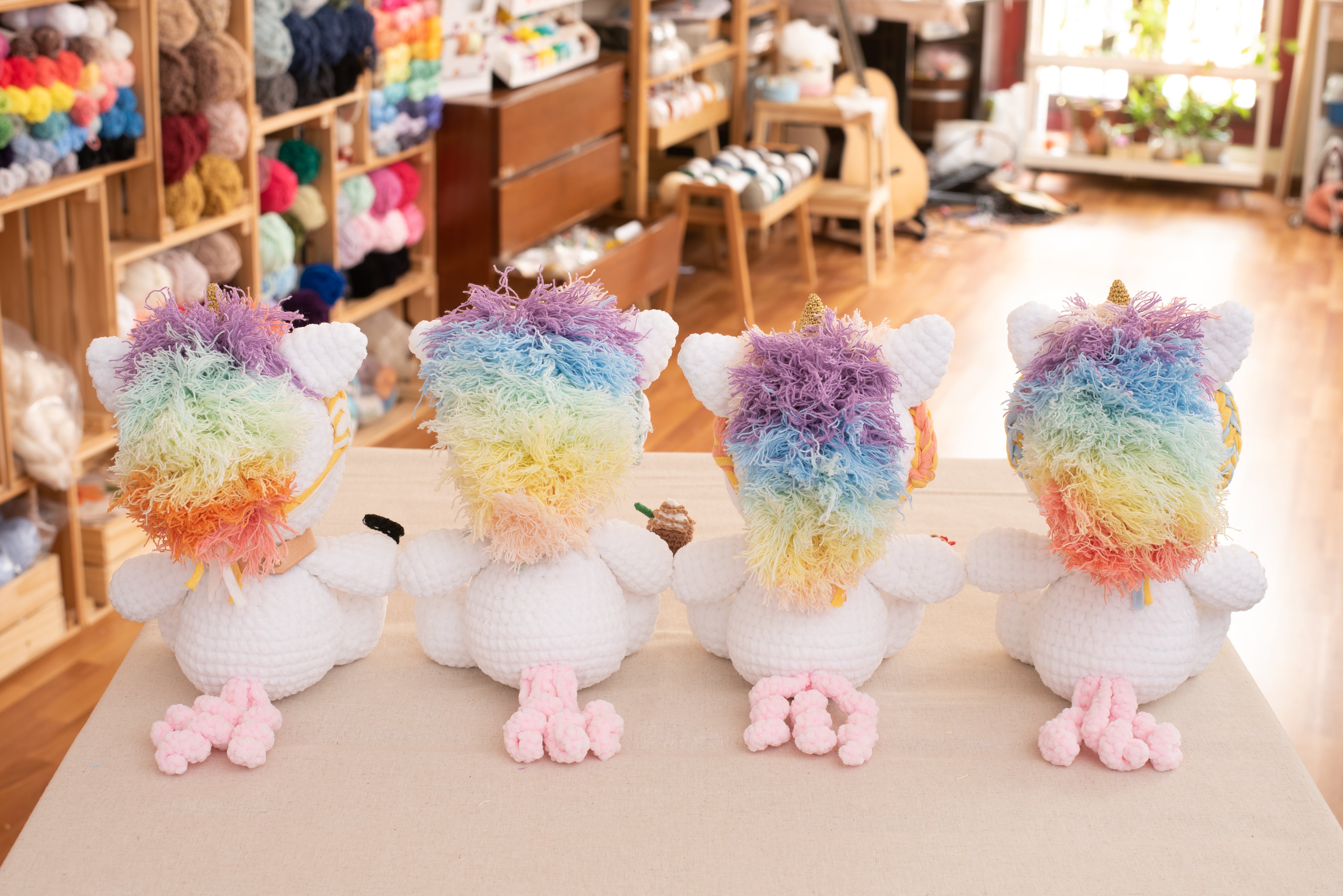 Yuni Chan the Unicorn Amigurumi Pattern & Kit