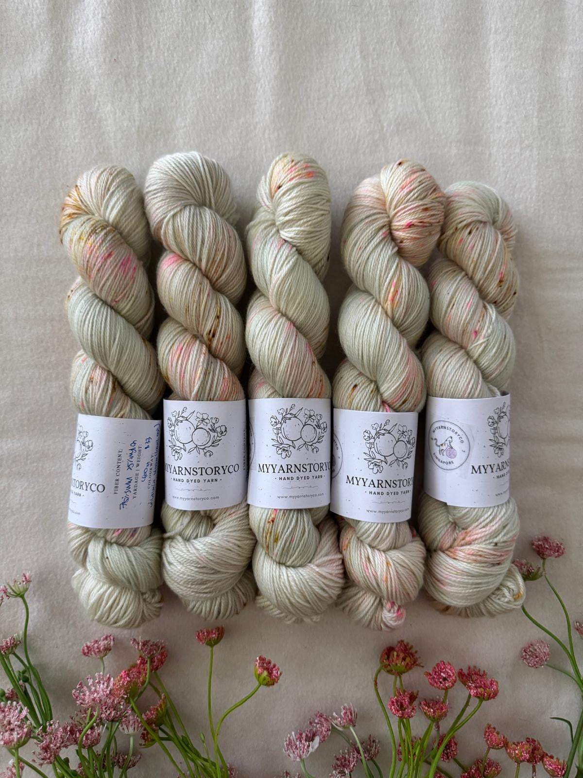 Hand Dyed Yarn by Myyarnstoryco 2025 May Batch