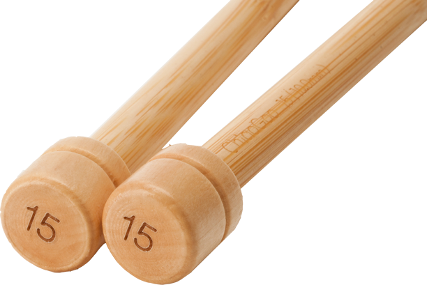 Chiaogoo Single Points Natural Bamboo Knitting Needles
