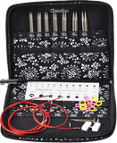 Chiaogoo TWIST Interchangeable Knitting Needle Point Tip Set (4" / 10cm, 5" / 13cm, Mini, Small, Large, Complete)