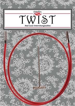 Chiaogoo TWIST Cables (Red and Blue X-Flex) (Small, Large or Mini)