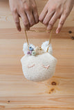 Tiny rabbit hole - best top knit knitting crochet craft amigurumi doll bootcamp workshop lesson course class singapore sitting rainbow unicorn
