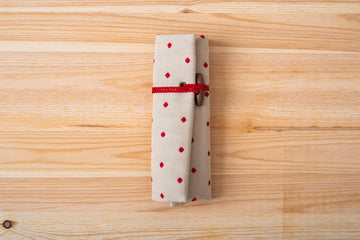 ETIMO Red Crochet Hook with Cushion Grip Set (1.8 - 5 mm) Tulip Japan