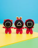 Masked Bearys Amigurumi Pattern & Kit