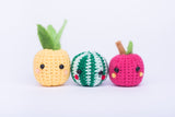 Pineapple Amigurumi Pattern & Kit (Twin Pack)