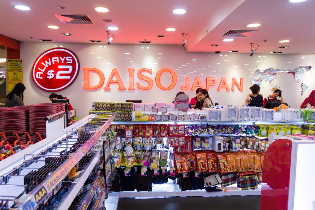Daiso – All Over Singapore/World Craft Shop