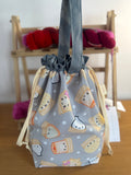 Dim Sum Large Draw String Pouch by PCraft Collection 2026 Oct