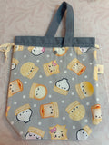 Dim Sum Large Draw String Pouch by PCraft Collection 2026 Oct