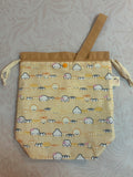 Dim Sum Large Draw String Pouch by PCraft Collection 2026 Oct