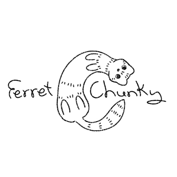 Ferret Chunky – Tiny Rabbit Hole by Angie