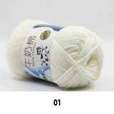 Milk Cotton Yarn (5 ply) [PAYNOW ONLY] *Only Available in Shopee