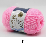 Milk Cotton Yarn (5 ply) [PAYNOW ONLY] *Only Available in Shopee