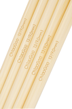 Chiaogoo Double Points - 6" (15 cm), Natural Bamboo Knitting Needles