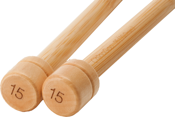 Tulip 6 (15cm) Bamboo Knitting Needles (5 Pcs) : Size 10 (6.00mm) 