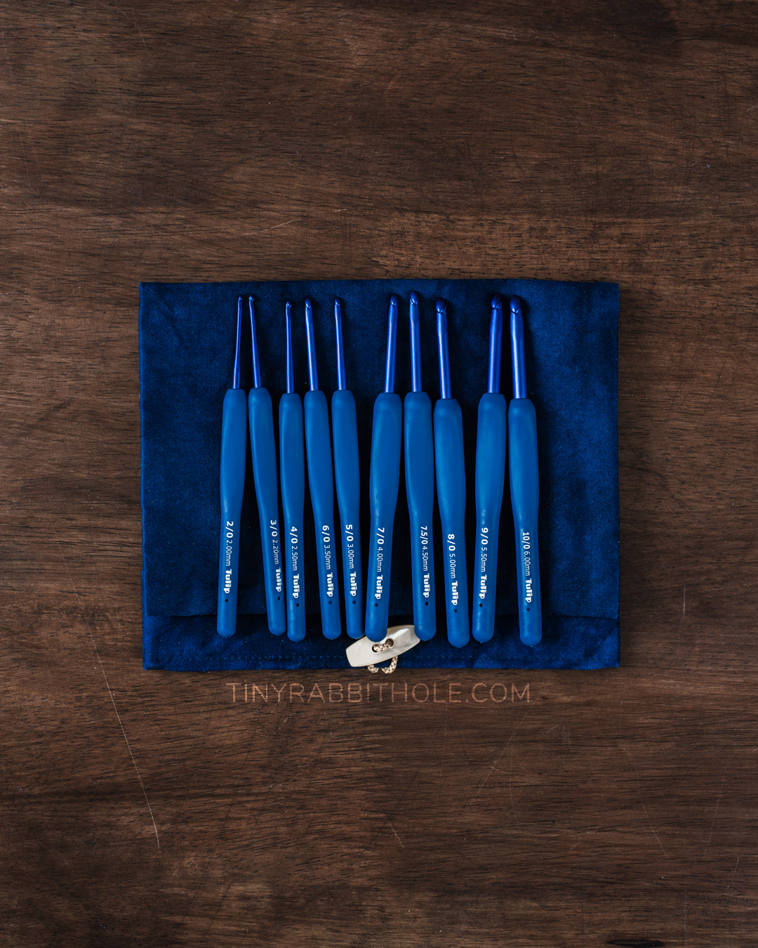 [Preorder] ETIMO JAPAN BLUE 和美 Wa Bi Crochet Hook Set Limited Edition