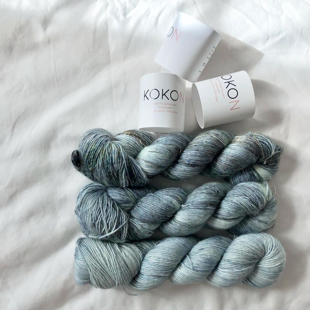 Kigi by yamagara X Kokon Yarn Knitting Kit – Tiny Rabbit Hole by Angie