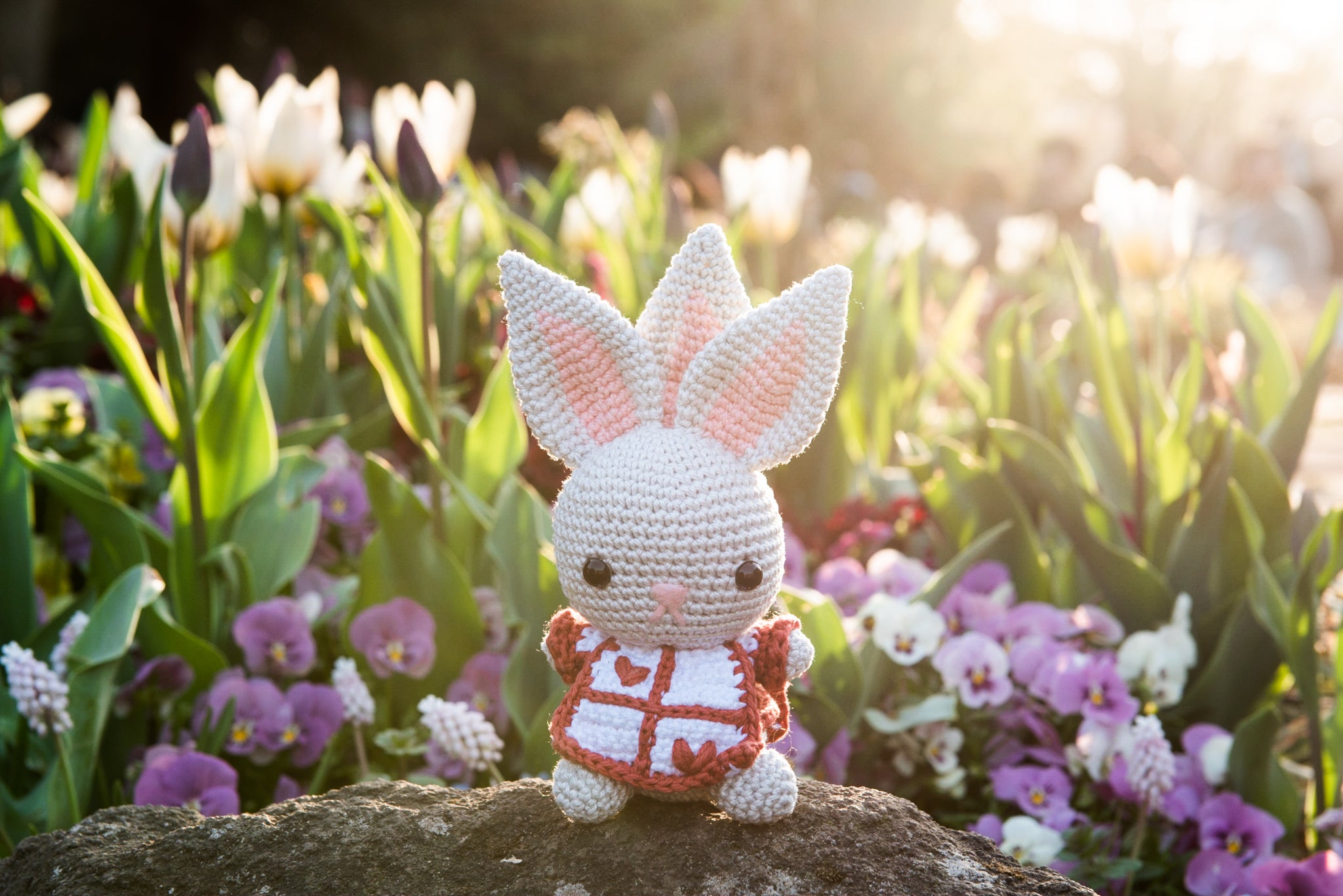 Ichigo San Bunny Amigurumi Pattern & Kit