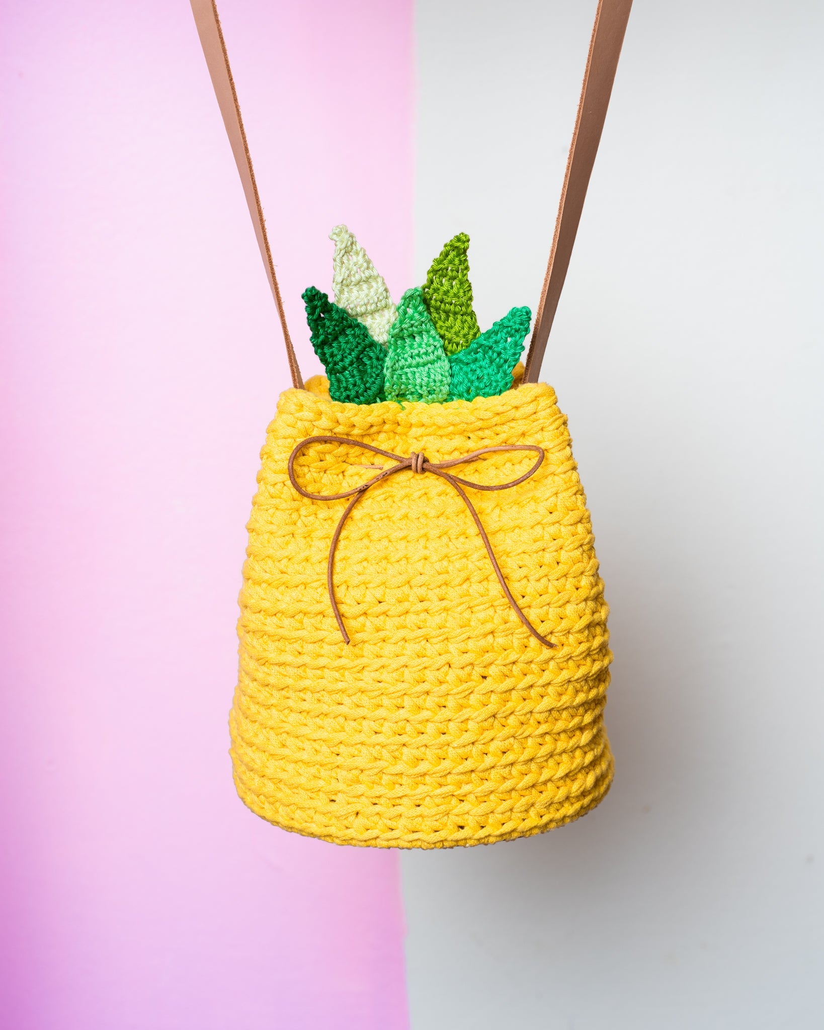 Pineapple Bucket Bag Pattern & Kit