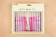 Tulip Crochet Needle Set Etimo Rose Hook TER-001 Pink F S Japan